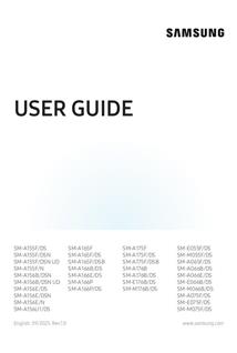 Samsung Galaxy A17 5G manual. Smartphone Instructions.